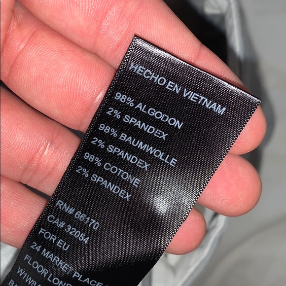 Urban Outfitters Grey Pants - Size 34 - Picture 4 of 4